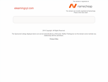 Tablet Screenshot of elearningcyl.com